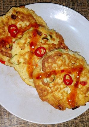 Foto resep Dadar Tahu Telur Pedas