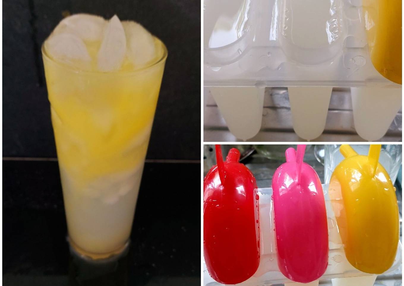 My Ice Drinks and Ice Lollies Lemon Barley & Fresh Orange