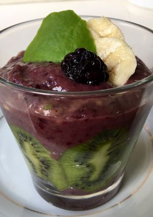 Una foto de Batido de frutas