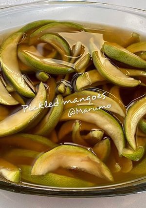 A picture of Pickled Mangoes.