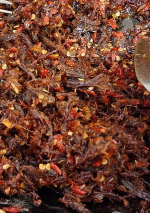 Foto resep Sambal goreng dendeng rusa