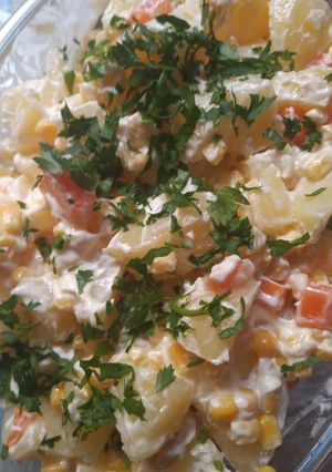 Una foto de Papas mayo y algo más