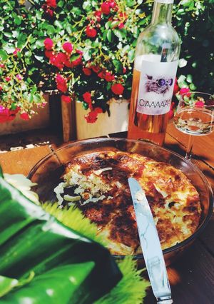 A picture of Crustless Fennel Quiche.