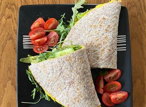 Zdjęcie przepisu Idealne śniadanie (nie)zwykła tortilla❤️.
