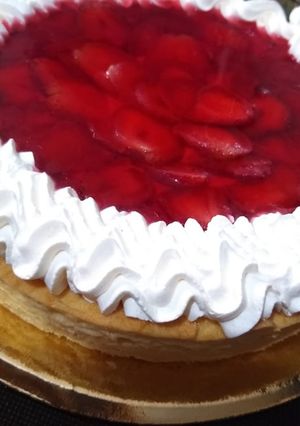 Una foto de Tarta frutal con gelatina