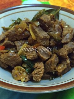 Foto resep Oseng daging sapi