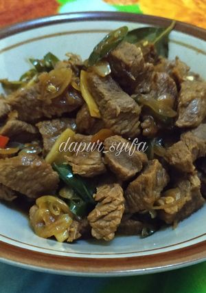 Foto resep Oseng daging sapi