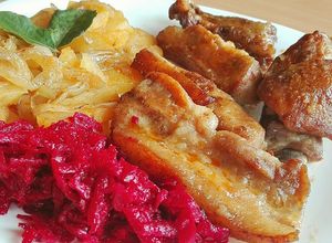 Bőrös sült malac 🍖 recept fotója
