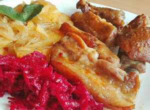 Bőrös sült malac 🍖 recept fotója