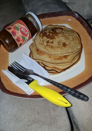 A picture of Fluffy pancakes.