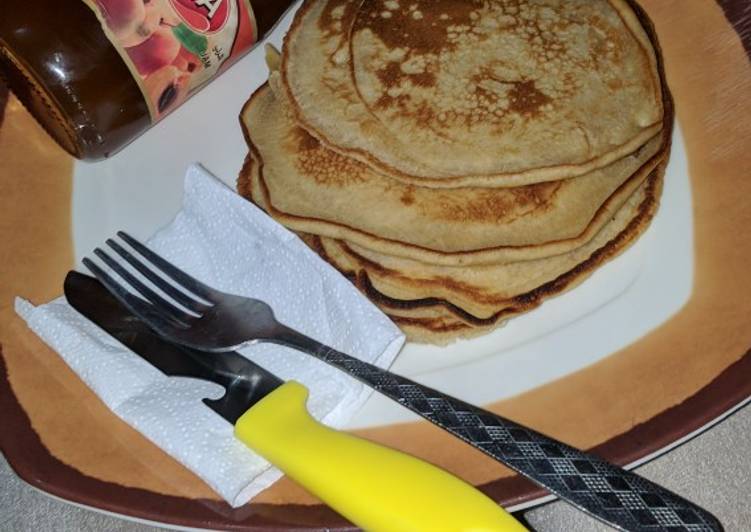 Steps to Prepare Speedy Fluffy pancakes