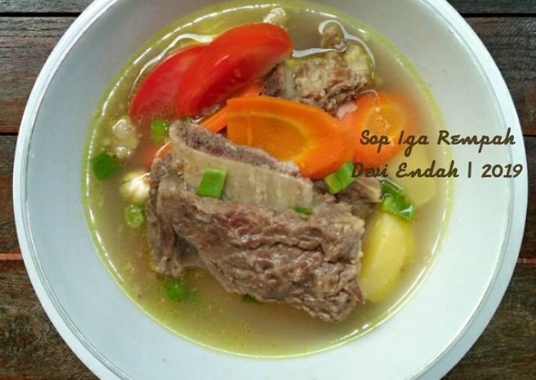 Sop Iga Rempah 08.05.2019