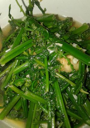 Foto resep Tumis pakis bawang putih