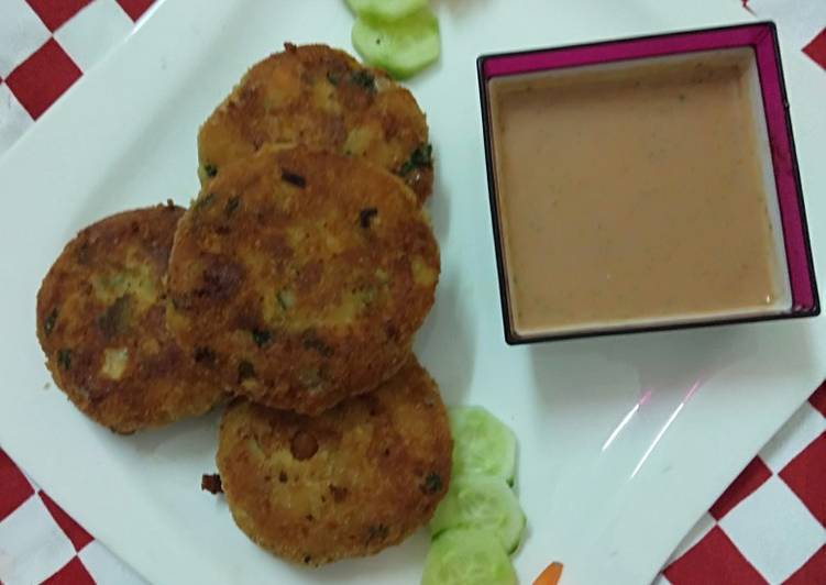 Recipe of Ultimate Vegetable, Chicken and Macaroni Kabab