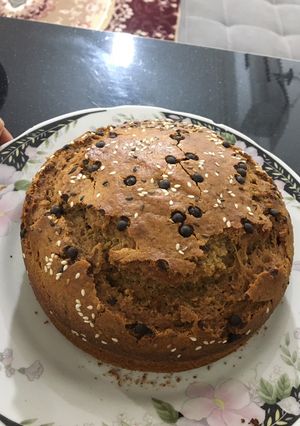 عکسی از دستور کیک خرما😍