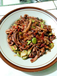 Foto resep Sambal cumi pete