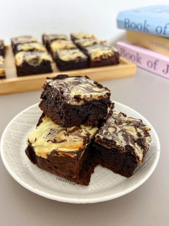 Foto resep Cream Cheese Fudgy Brownies