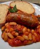 Salchicha Italiana y Frijol Blanco