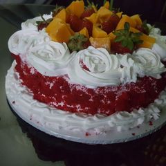 A picture of Red velvet cake.