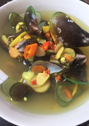 Foto resep Sup Kerang Hijau
