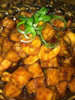 Foto resep Tempe Udang Saos Kecap