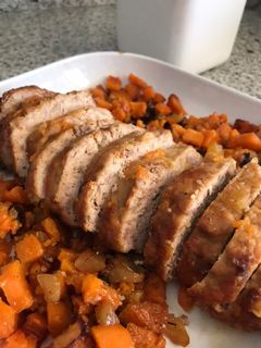Una foto de Rollo de carne al horno
