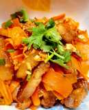 Cà rốt xào thịt