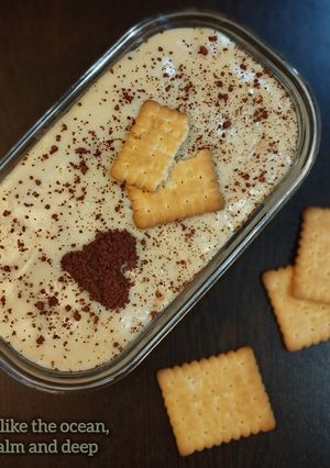 عکسی از دستور دسر بیسکوییتی😍