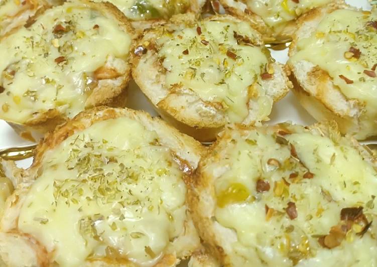 Simple Way to Make Ultimate Cheesy pizza cups