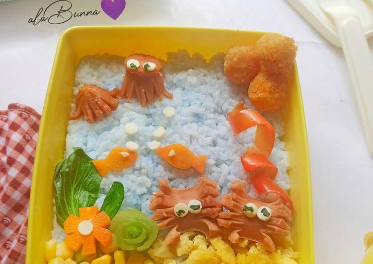 165. Bento Karakter Laut