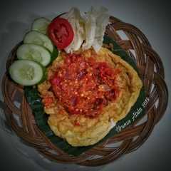 A picture of Telur Dadar Sambal Bawang Murah Mudah Muanteepp.