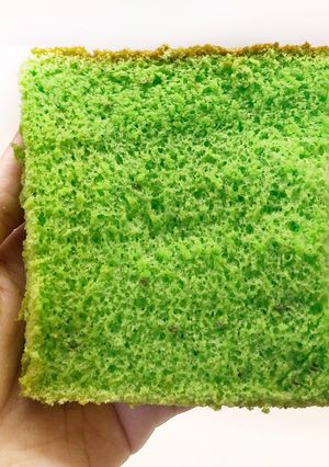 Foto resep Pandan Chia Chiffon Cake