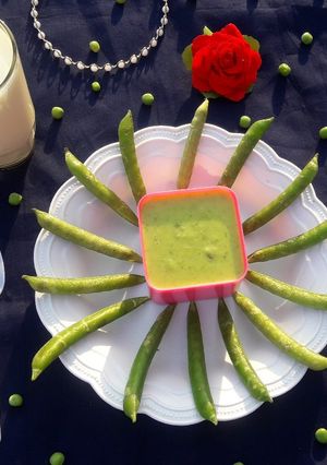 A picture of Green Peas Kheer.