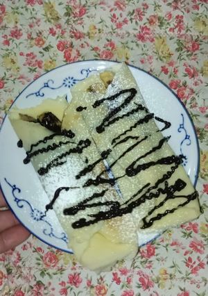 Foto resep Crepes Pisang Coklat