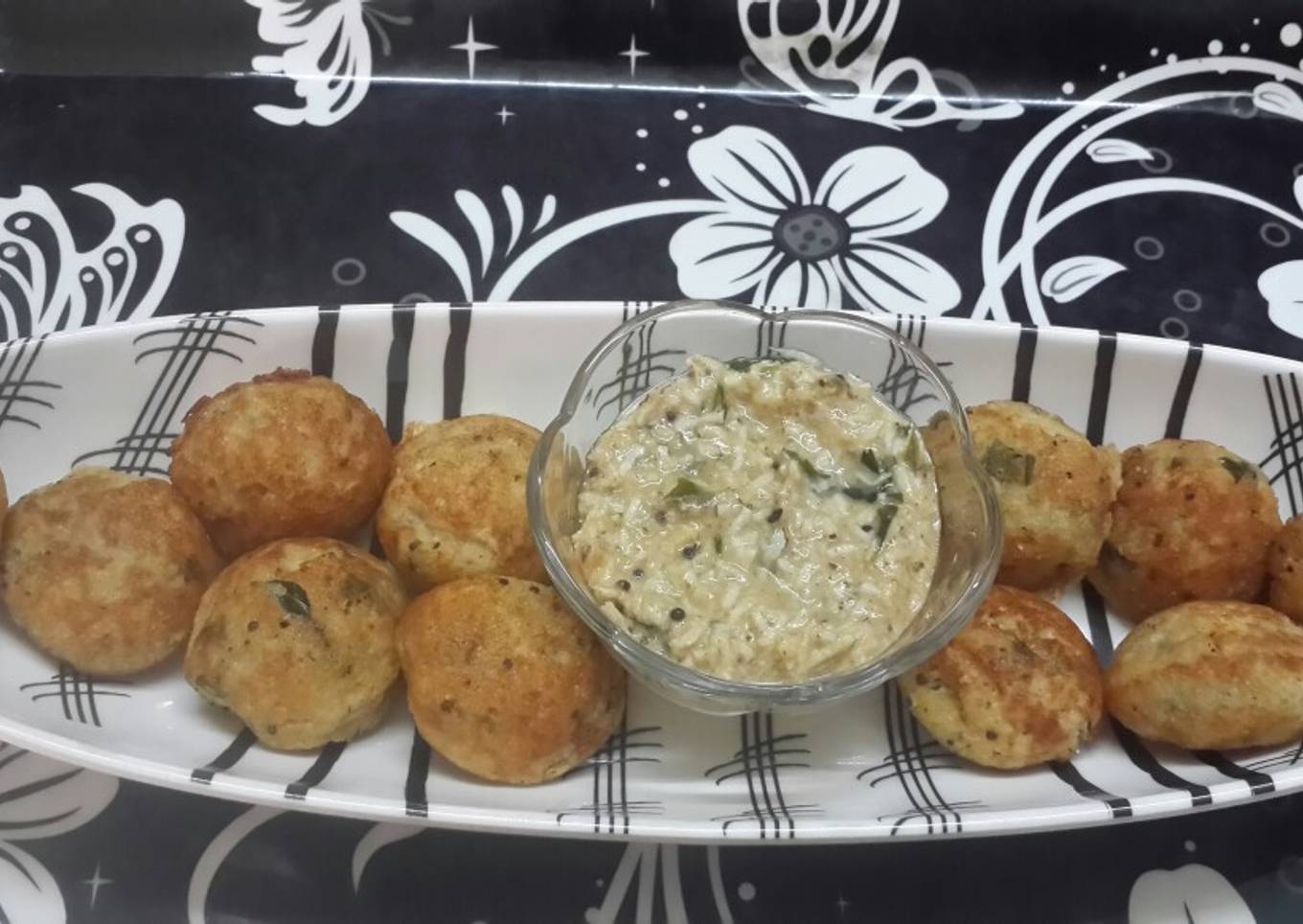 Rava Masala Paniyaram