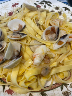Una foto de Pasta frutti di mare