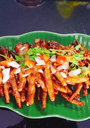 Hình của món Chân gà chiên nước mắm.