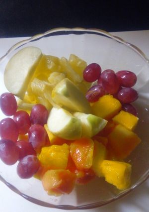 A picture of Fruits salad.