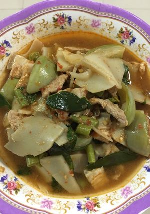 รูปของ “แกงป่าหมูหมัก”#รักบ้านเกิด