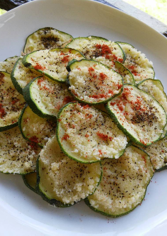 Una foto de Chips de zucchini