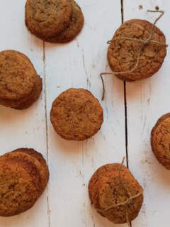 Una foto de Galletitas de maní sin harina y sin azúcar