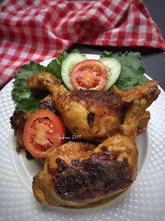 Foto resep Paha Ayam Panggang Manis
