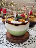 395. Bubur Sumsum Jeli Matcha