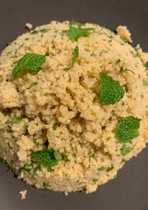 A picture of Couscous with Cumin and Lemon.