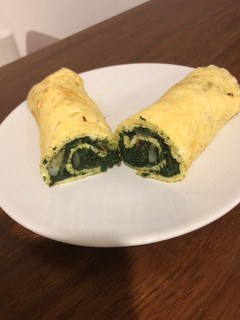 Una foto de Rollito de espinacas