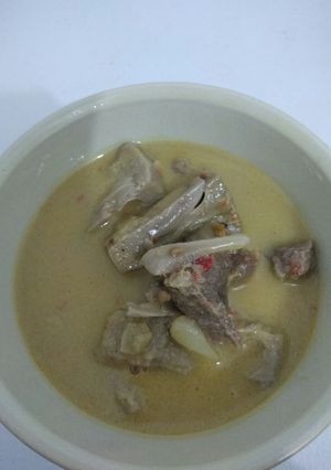 Foto resep Gulai nangka dengan tetelan