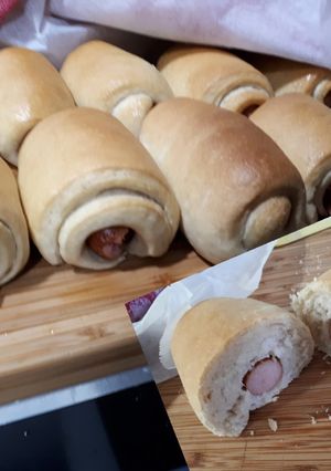 Una foto de Panecillos rellenos