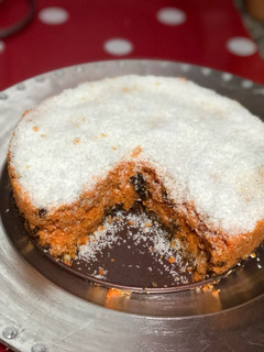 Una foto de Tarta crudivegana de zanahoria y coco vegano 🌱vegetariana