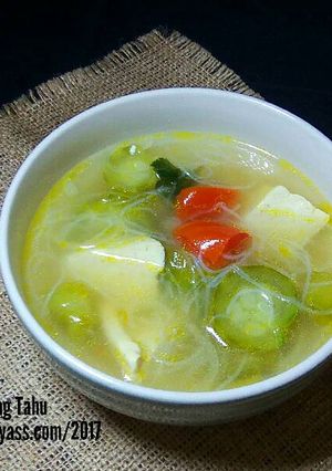 Foto resep Sup Oyong Tahu