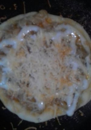 Foto resep Pizza jamur (teflon)